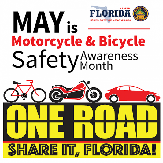 Motorcycle Safety Awareness Month – May 2018