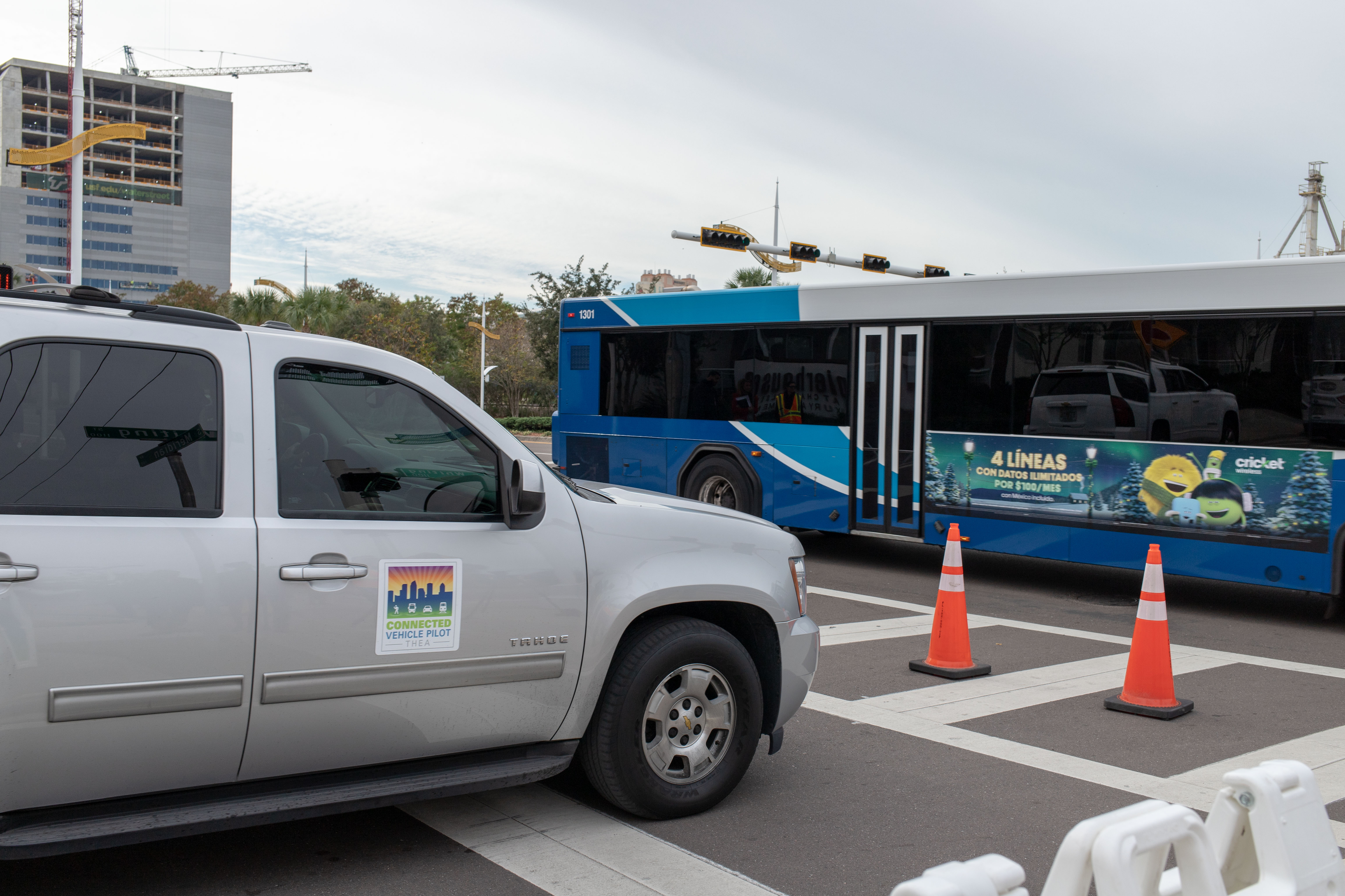 Connected Vehicle Technology Demonstration with HART Transit