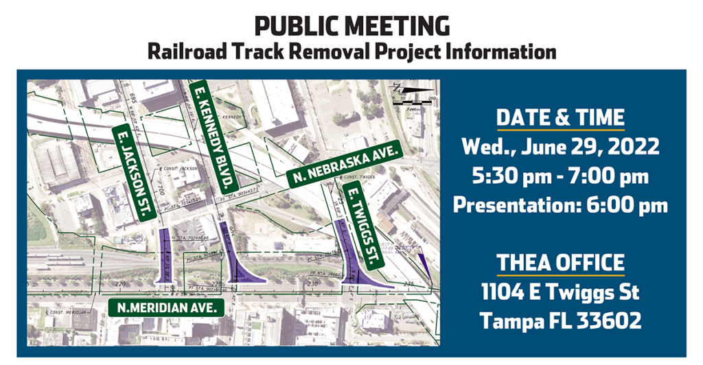 1024px x 532px - Railroad Track Removal - Tampa Hillsborough Expressway Authority