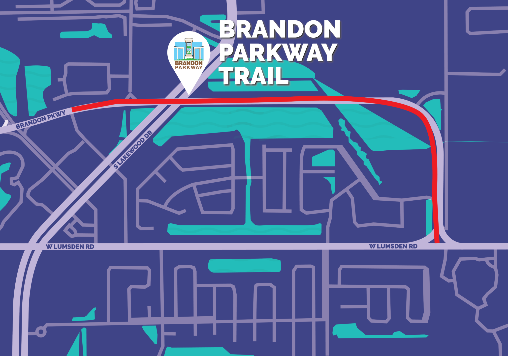 Tampa Road Map Brandon Parkway